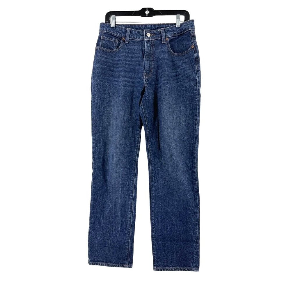 Old Navy Classic Mid-Rise Women's Jeans Stretch Straight Leg Size 29W x 29L